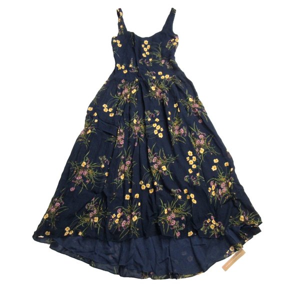 Reformation Kallie in Mademoiselle Floral High Low Tank Dress 6 $298 - Picture 4 of 7